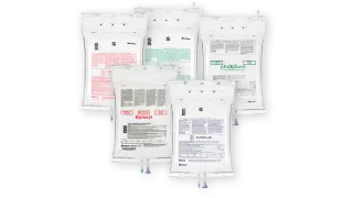 Vantive Bicarbonate buffered solutions range