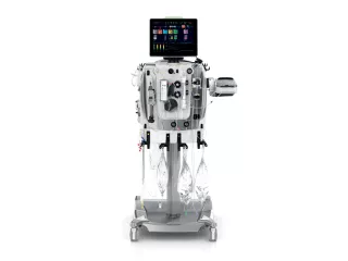 PrisMax2 machine with Oxiris and PrismaLung filters